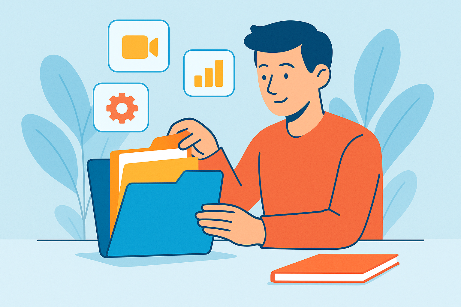 Organisation numerique et ressources visuelles